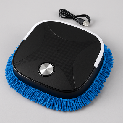 منظف الممسحة الروبوتية 2 في 1 للمسح الجاف والرطب - أوتوماتيكي وقابل لإعادة الشحن
